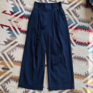 A New Day Nautical Pleated Sailor Pants